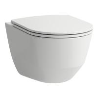 Laufen Laufen Pro Комплект подвесной унитаз 53x36x34.5см., сиденье с механизмом мягкого закрывания, безободковый, цвет: белый