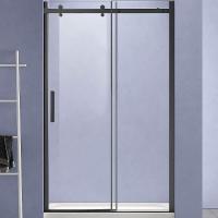 Душевая дверь Vincea Como-N 160 VDS-4CN160CLB профиль черный, стекло прозрачное
