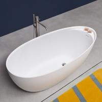 Ванна Antonio Lupi Eclipse отдельностоящая, овальная, мат-л: Cristalplant, 160х70х53см, белый