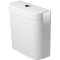Бачок Duravit Darling 0931100005, подключение снизу, с механизмом двойного смыва, кнопка хром, цвет белый,
