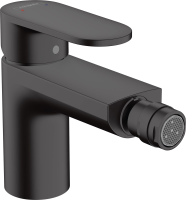 Смеситель Hansgrohe Vernis Blend 71210670 для биде, с донным клапаном, черный матовый