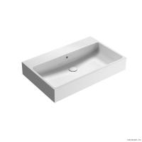 Раковина GLOBO CLASSICI SCQ820BI 80x50 без отверстия под смеситель bi