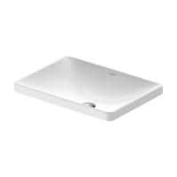 Раковина Duravit D-Neo встраиваемая сверху 600х440 мм, без перелива, без отв. под смеситель, цвет: белый