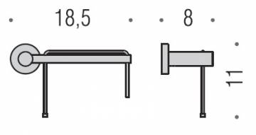 Держатель туалетной бумаги Colombo Design Plus W4908.BM