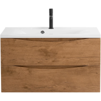 Тумба под раковину BelBagno Marino 80 MARINO-800-2C-SO-RN-P подвесная Rovere Nature