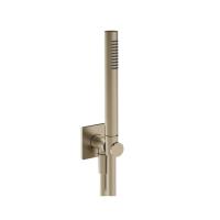 Душевой комплект Gessi Inverso 73523#149, состоящий из вывода воды, ручного душа, шланг 1,50 м цвет: Finox Brushed Nickel