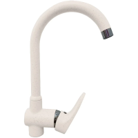 Смеситель для кухни GranFest 3023 белый