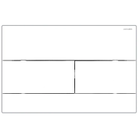 Кнопка смыва для инсталляции AZARIO NEW AZ-013 для унитаза, пластик, цвет глянцевый белый
