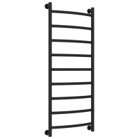 Полотенцесушитель водяной 1200x500 черный матовый Сунержа Галант+ 31-0200-1250