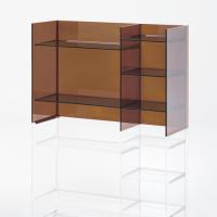 Стеллаж Laufen Kartell 3.8933.1.081.000.1, 7 пластик, напольный, цвет: янтарь