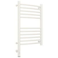 Полотенцесушитель электрический 600x400 белый матовый МЭМ левый, перемычка выгнутая Сунержа Богема 3.0 30-5802-6040