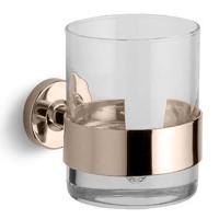 Стакан подвесной Bertocci Cinquecento 110 0500 6050, цвет: прозрачное стекло/nichel mat