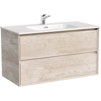 Тумба под раковину Sancos Marmi 2.0 MR2.090EG 89 см, подвесная, дуб галифакс