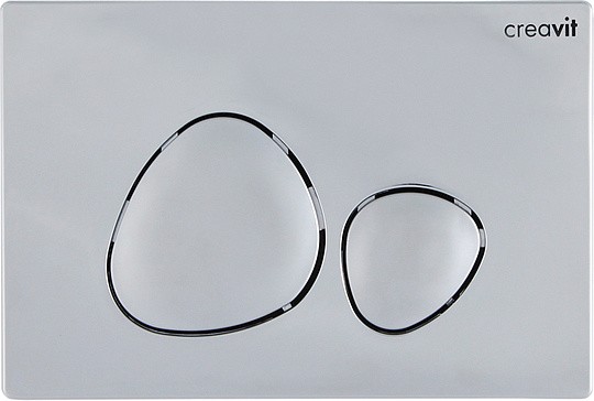 Кнопка для инсталляции Creavit Spa GP7004.00 цвет хром глянцевый