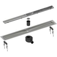 Душевой лоток Timo Drain System 80 DS230208/00 с решеткой Хром / под плитку