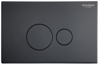 Кнопка смыва Boheme 668-B для инсталляции, черный матовый