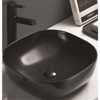 Раковина-чаша 41 см CeramaLux 78107МВ черная матовая