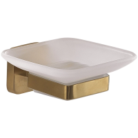 Мыльница Gedy Tonga TO11(88) настенная, золотой матовый