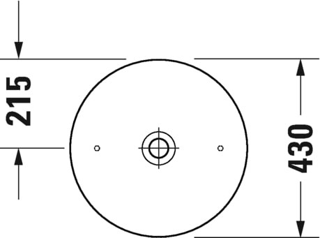 раковина в ванную накладная duravit white tulip 45 см 236243 00 79