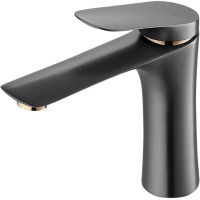 Смеситель Arrow AMP11857LF90 для раковины, без донного клапана, оружейная сталь