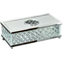 Салфетница Boheme Murano Cristal 10231 Хром