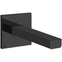 Излив Gessi Via Manzoni 38725#299 для ванны 20,2 см, цвет черный XL