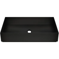 Раковина Gessi Gessi316 54606#299 накладная, 60x35 см, цвет черный XL