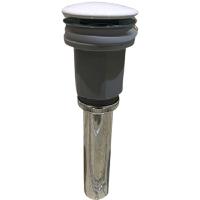 Донный клапан для раковины CeramaLux RD020 белый керамический Донный клапан для раковины CeramaLux RD020 белый керамический