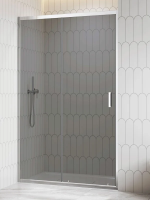 Душевая дверь в нишу RGW Passage CL-13 профиль хром, стекло серое