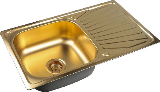 Кухонная мойка ZorG Inox PVD SZR 7848 BRONZE