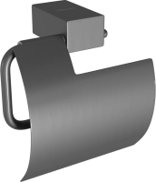 Держатель туалетной бумаги Lemark Smooth line 9726012 графит Держатель туалетной бумаги Lemark Smooth line 9726012 графит