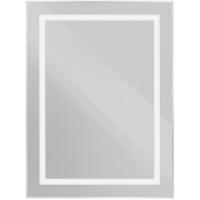 Зеркало BelBagno Kraft 60 SPC-KRAFT-600-800-SENS-AL с подсветкой Сатин с сенсорным выключателем