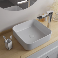 Раковина-чаша Iddis Bridge 39см BRIWS04i27, белая глянцевая