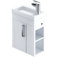 Тумба с раковиной Iddis Torr TOR40WRi95K 40 R, подвесная, белая