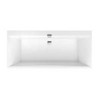 Квариловая ванна Villeroy&Boch Squaro Edge12 UBQ180SQE2DV-01 180x80 см