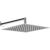 Верхний душ Gessi Emporio 47250#238 Ø300 мм, с кронштейном, цвет Mirror Steel