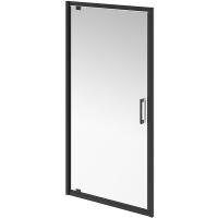 Душевая дверь Kerama Marazzi Vetro 100 VE.100.PD.BLK.M профиль черный матовый, стекло прозрачное