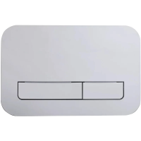 Кнопка смыва для инсталляции Veconi Flush V12 для унитаза, пластик, цвет хром глянец