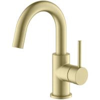 Смеситель для раковины Aquatek Европа AQ1307BG Золото шлифованное