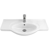 Раковина полувстраиваемая Creavit Etol 87 ET085-00CB00E-0000, белая