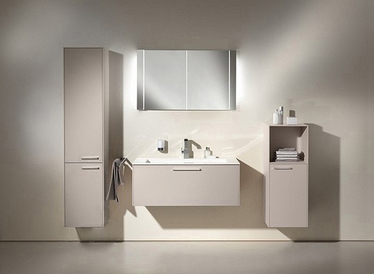 шкаф-пенал keuco royal 60 32131 450001 кашемир, с корзиной l
