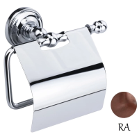 Держатель туалетной бумаги Migliore Mirella 17352 с крышкой, цвет медь