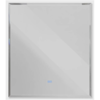 Зеркало Cezares Interni 80 CZR-SPC-INT-800-900-LED-TCH-WARM-BL с подсветкой Bianco Lucido с сенсорным выключателем и подогревом