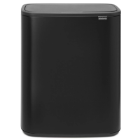 Мусорное ведро Brabantia Bo Touch Bin 223020 60 л, черное