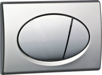 Кнопка для инсталляции AlcaPlast Alca M72 цвет хром матовый