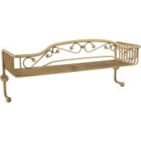 Полка корзина Migliore Complementi 22024 цвет бронза