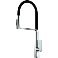 Смеситель для кухни Vincea VKF-118CH с гибким изливом, хром