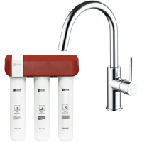 Смеситель для кухни Lemark Comfort LM3073C086 хром, с фильтром Optima