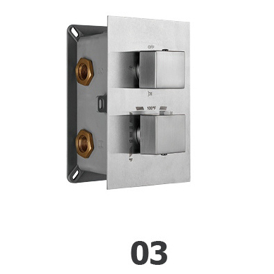 смеситель для душа rgw shower panels sp-42-03 21140542-31 с термостатом хром