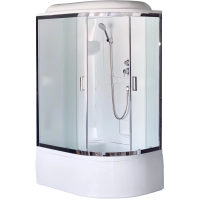 Душевая кабина Royal Bath RB 8120BK1-M-CH L